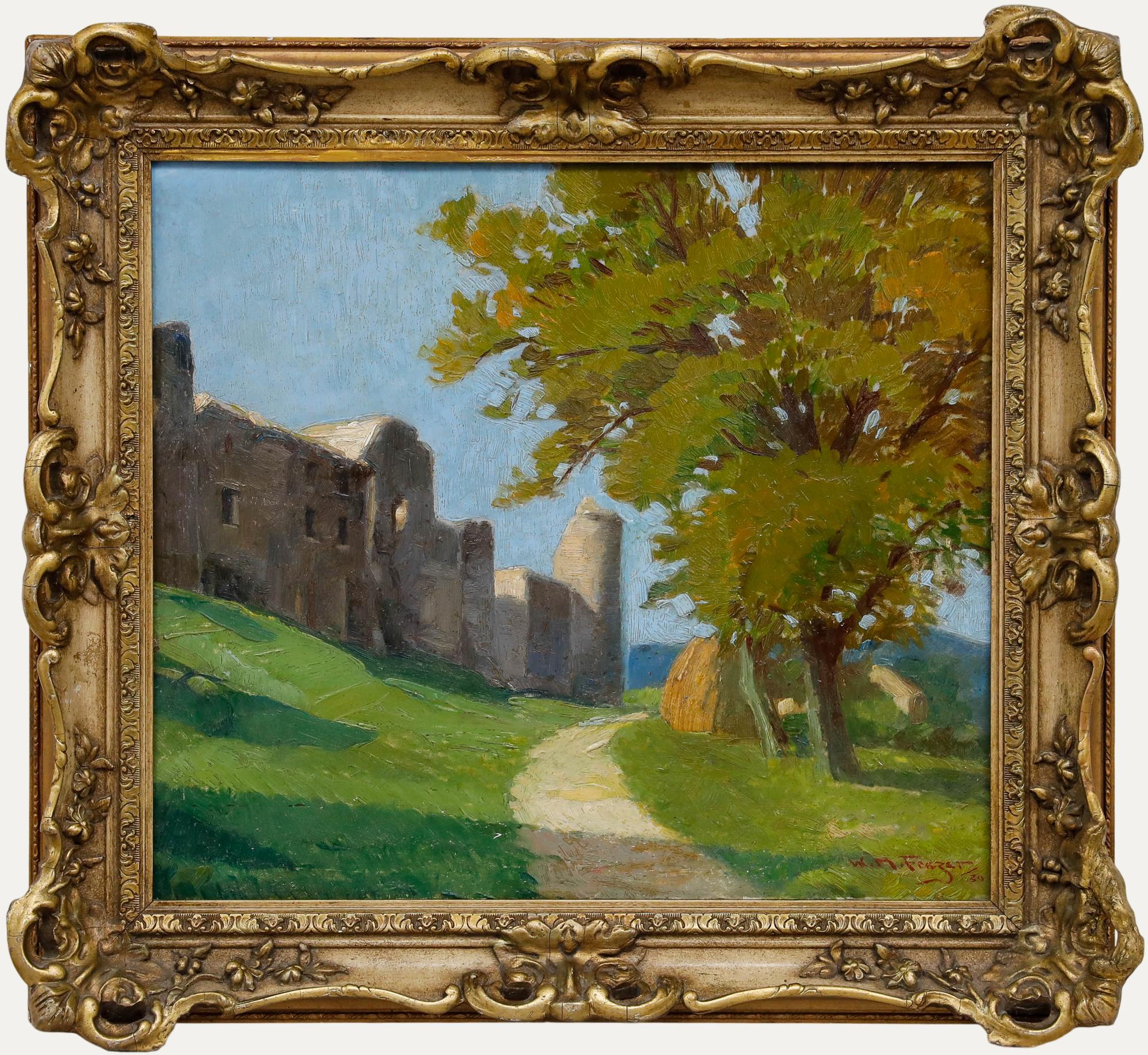 William Miller Frazer RSA (1864-1961) - 1930 Oil, Sunlight on