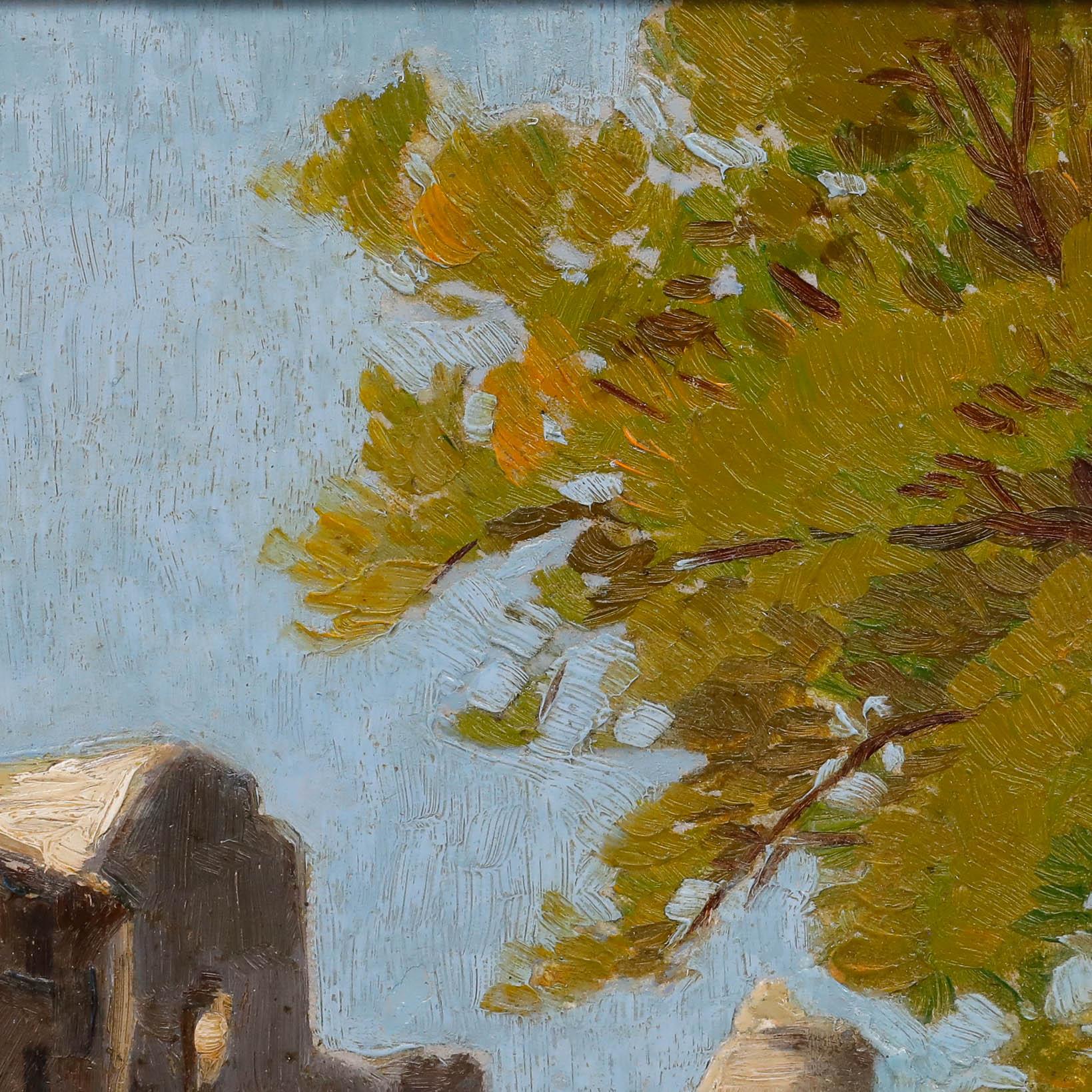 William Miller Frazer RSA (1864-1961) - 1930 Oil, Sunlight on