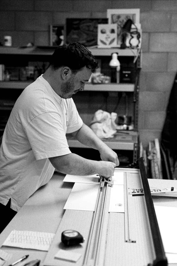 Inside the Sulis Fine Art warehouse