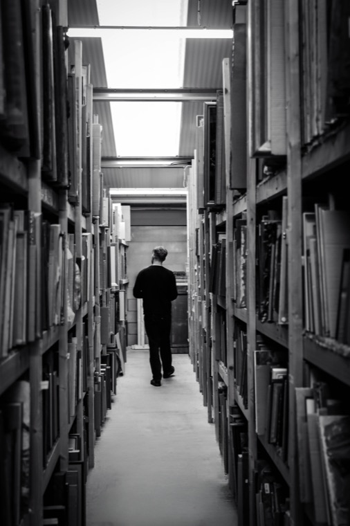 Inside the Sulis Fine Art warehouse